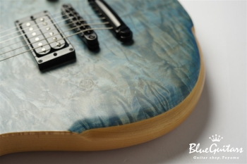 BORDER CUSTOM 666 Figured Chestnut - Half Matte Trans Blue