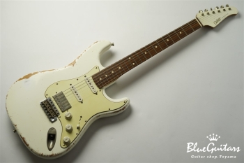 XSC-2 - Olympic White / Heavy Aged / Alder / R / Roasted Flame Maple Neck / MH #2035