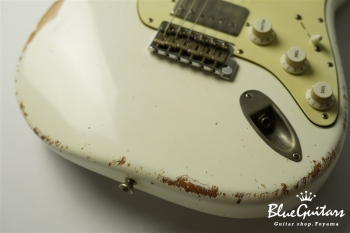 XSC-2 - Olympic White / Heavy Aged / Alder / R / Roasted Flame Maple Neck / MH #2035