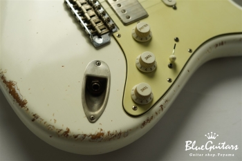 XSC-2 - Olympic White / Heavy Aged / Alder / R / Roasted Flame Maple Neck / MH #2035