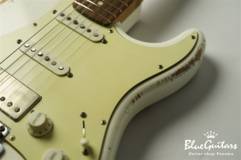 XSC-2 - Olympic White / Heavy Aged / Alder / R / Roasted Flame Maple Neck / MH #2035