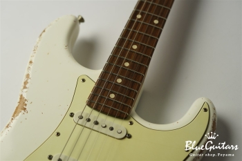 XSC-2 - Olympic White / Heavy Aged / Alder / R / Roasted Flame Maple Neck / MH #2035