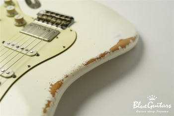 XSC-2 - Olympic White / Heavy Aged / Alder / R / Roasted Flame Maple Neck / MH #2035