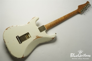 XSC-2 - Olympic White / Heavy Aged / Alder / R / Roasted Flame Maple Neck / MH #2035