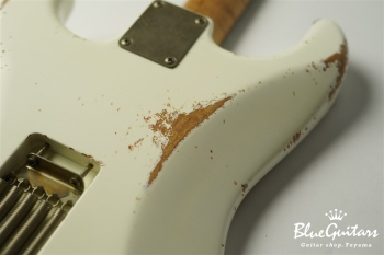 XSC-2 - Olympic White / Heavy Aged / Alder / R / Roasted Flame Maple Neck / MH #2035