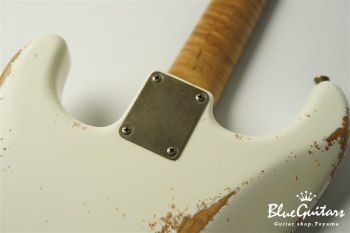 XSC-2 - Olympic White / Heavy Aged / Alder / R / Roasted Flame Maple Neck / MH #2035