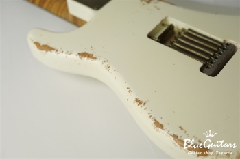 XSC-2 - Olympic White / Heavy Aged / Alder / R / Roasted Flame Maple Neck / MH #2035