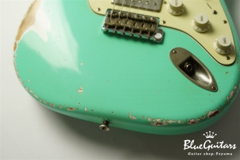 XSC-2 - Surf Green / Heavy Aged / Alder / R / Roasted Flame Maple Neck / MH #2038