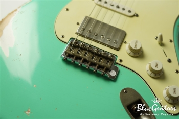 XSC-2 - Surf Green / Heavy Aged / Alder / R / Roasted Flame Maple Neck / MH #2038