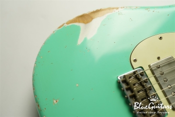 XSC-2 - Surf Green / Heavy Aged / Alder / R / Roasted Flame Maple Neck / MH #2038