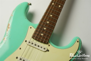 XSC-2 - Surf Green / Heavy Aged / Alder / R / Roasted Flame Maple Neck / MH #2038