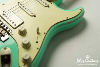 XSC-2 - Surf Green / Heavy Aged / Alder / R / Roasted Flame Maple Neck / MH #2038
