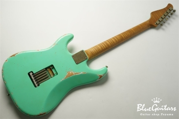 XSC-2 - Surf Green / Heavy Aged / Alder / R / Roasted Flame Maple Neck / MH #2038