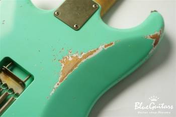 XSC-2 - Surf Green / Heavy Aged / Alder / R / Roasted Flame Maple Neck / MH #2038