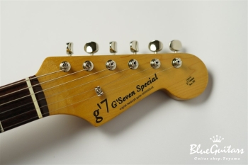 g7-ST / Rosewood Lightly Aged - Olympic White