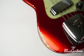 1960 Jazz Bass Relic - Candy Apple Red