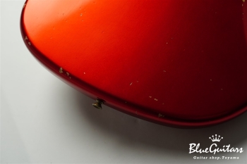 1960 Jazz Bass Relic - Candy Apple Red