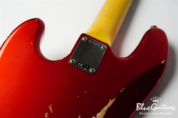 1960 Jazz Bass Relic - Candy Apple Red