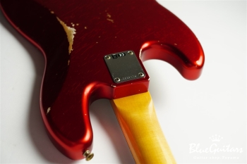 1960 Jazz Bass Relic - Candy Apple Red