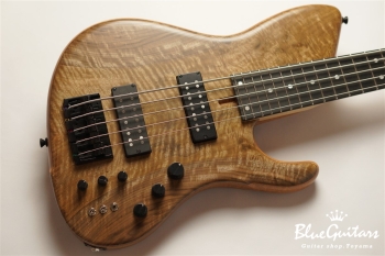 SHB5 CUSTOM Claro Walnut / Mahogany / Ebony F.B. Half. Matt.