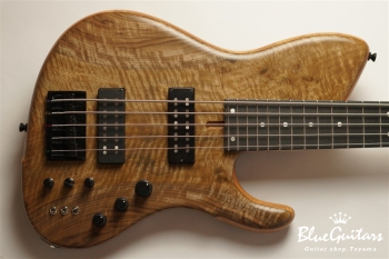 SHB5 CUSTOM Claro Walnut / Mahogany / Ebony F.B. Half. Matt.