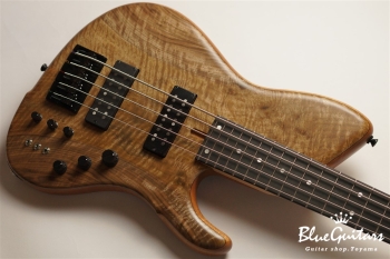 SHB5 CUSTOM Claro Walnut / Mahogany / Ebony F.B. Half. Matt.