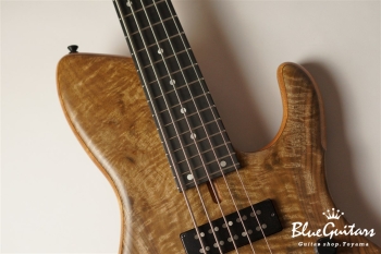 SHB5 CUSTOM Claro Walnut / Mahogany / Ebony F.B. Half. Matt.