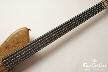 SHB5 CUSTOM Claro Walnut / Mahogany / Ebony F.B. Half. Matt.