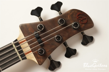 SHB5 CUSTOM Claro Walnut / Mahogany / Ebony F.B. Half. Matt.