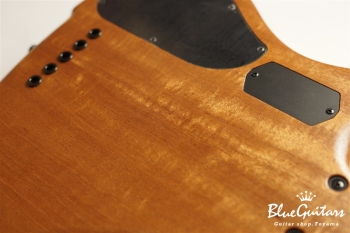 SHB5 CUSTOM Claro Walnut / Mahogany / Ebony F.B. Half. Matt.