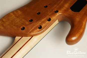 SHB5 CUSTOM Claro Walnut / Mahogany / Ebony F.B. Half. Matt.