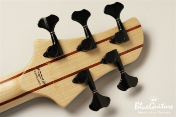 SHB5 CUSTOM Claro Walnut / Mahogany / Ebony F.B. Half. Matt.