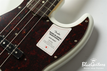 Made in Japan Traditional 60s Jazz Bass - Olympic White