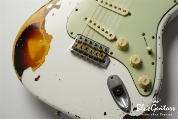 1960 Stratocaster Relic (Multi Layering Over Color & Aging Modified) - 3Color Sunburst