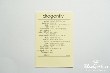 BORDER CUSTOM 666 Black Limba - Half Mat Natural