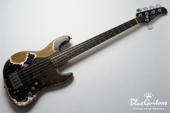 XJ-1T 5st Black (Lacquer) Super Heavy Aged / Alder / R / MH #2517