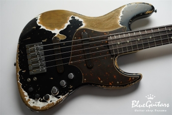 XJ-1T 5st Black (Lacquer) Super Heavy Aged / Alder / R / MH #2517
