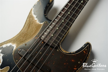 XJ-1T 5st Black (Lacquer) Super Heavy Aged / Alder / R / MH #2517