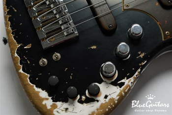 XJ-1T 5st Black (Lacquer) Super Heavy Aged / Alder / R / MH #2517