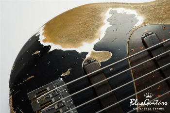 XJ-1T 5st Black (Lacquer) Super Heavy Aged / Alder / R / MH #2517