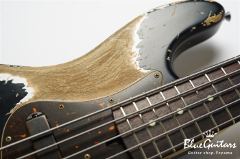 XJ-1T 5st Black (Lacquer) Super Heavy Aged / Alder / R / MH #2517