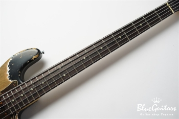 XJ-1T 5st Black (Lacquer) Super Heavy Aged / Alder / R / MH #2517