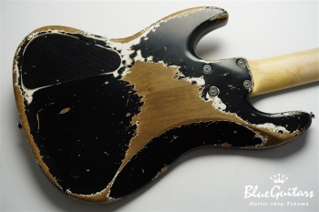 XJ-1T 5st Black (Lacquer) Super Heavy Aged / Alder / R / MH #2517