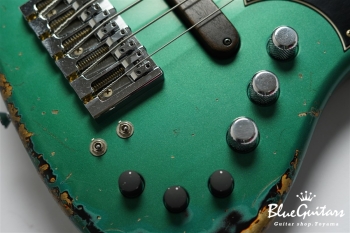 XJ-1T 5st Sherwood Green over 3TS (Lacquer) Heavy Aged / Alder / R / MH #2518