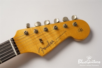 1963 Stratocaster Relic - Wide Black Faded 2-Color Sunburst