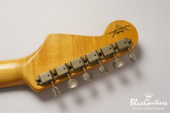 1963 Stratocaster Relic - Wide Black Faded 2-Color Sunburst