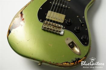 XSC-2(Custom HSH) - Teal Green Metallic over 3TB / Heavy Aged / Alder / R / RM #2615