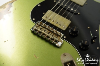 XSC-2(Custom HSH) - Teal Green Metallic over 3TB / Heavy Aged / Alder / R / RM #2615