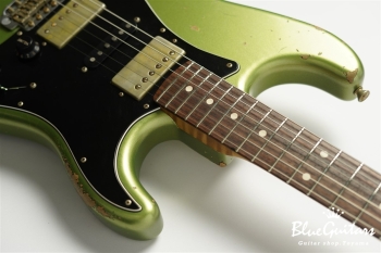 XSC-2(Custom HSH) - Teal Green Metallic over 3TB / Heavy Aged / Alder / R / RM #2615