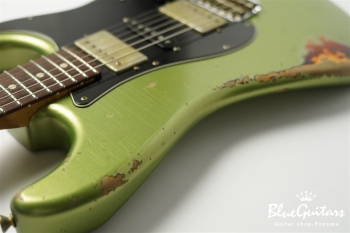 XSC-2(Custom HSH) - Teal Green Metallic over 3TB / Heavy Aged / Alder / R / RM #2615